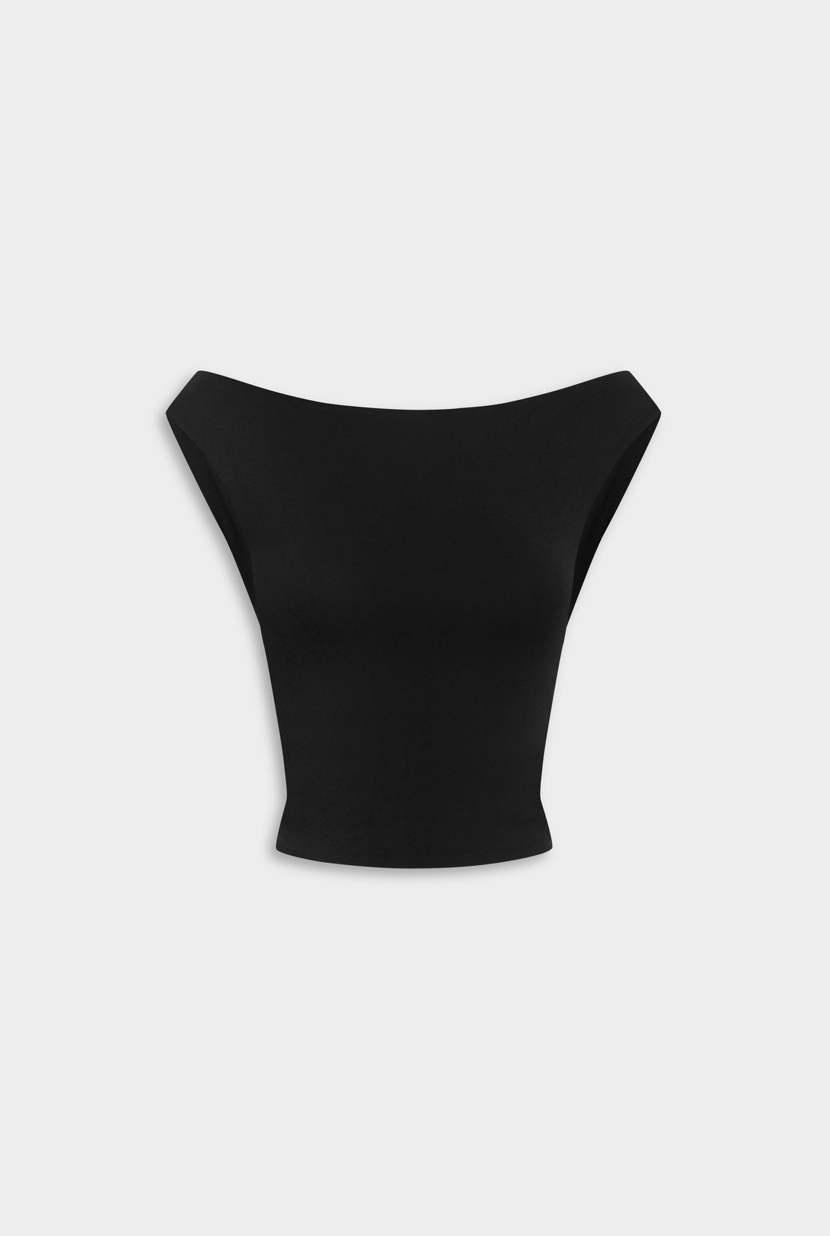 Twist Back Boat Neck Top - Black [[AU_MEDIA:gid://shopify/MediaImage/27754615668823]]