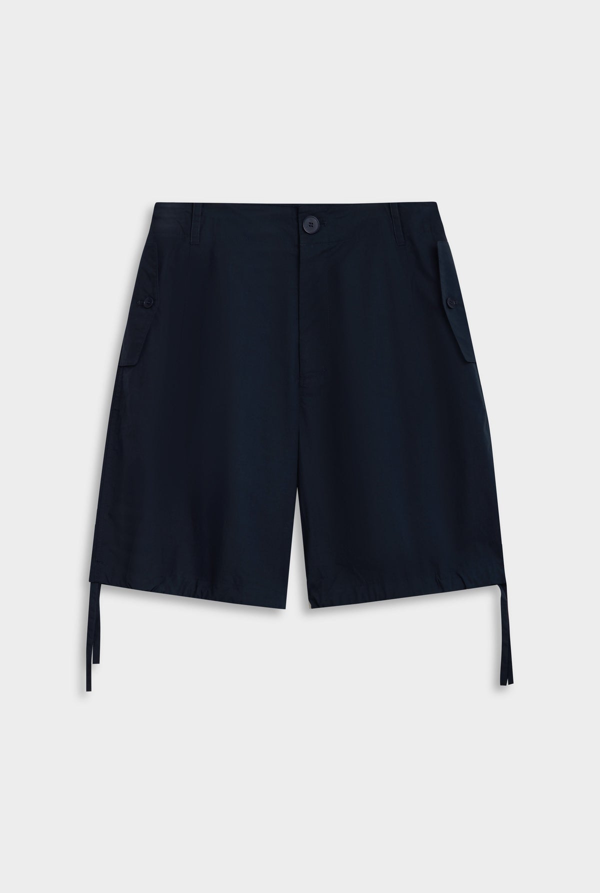 Cotton Poplin Parachute Short - Navy [[AU_MEDIA:gid://shopify/MediaImage/27957755052119]]
