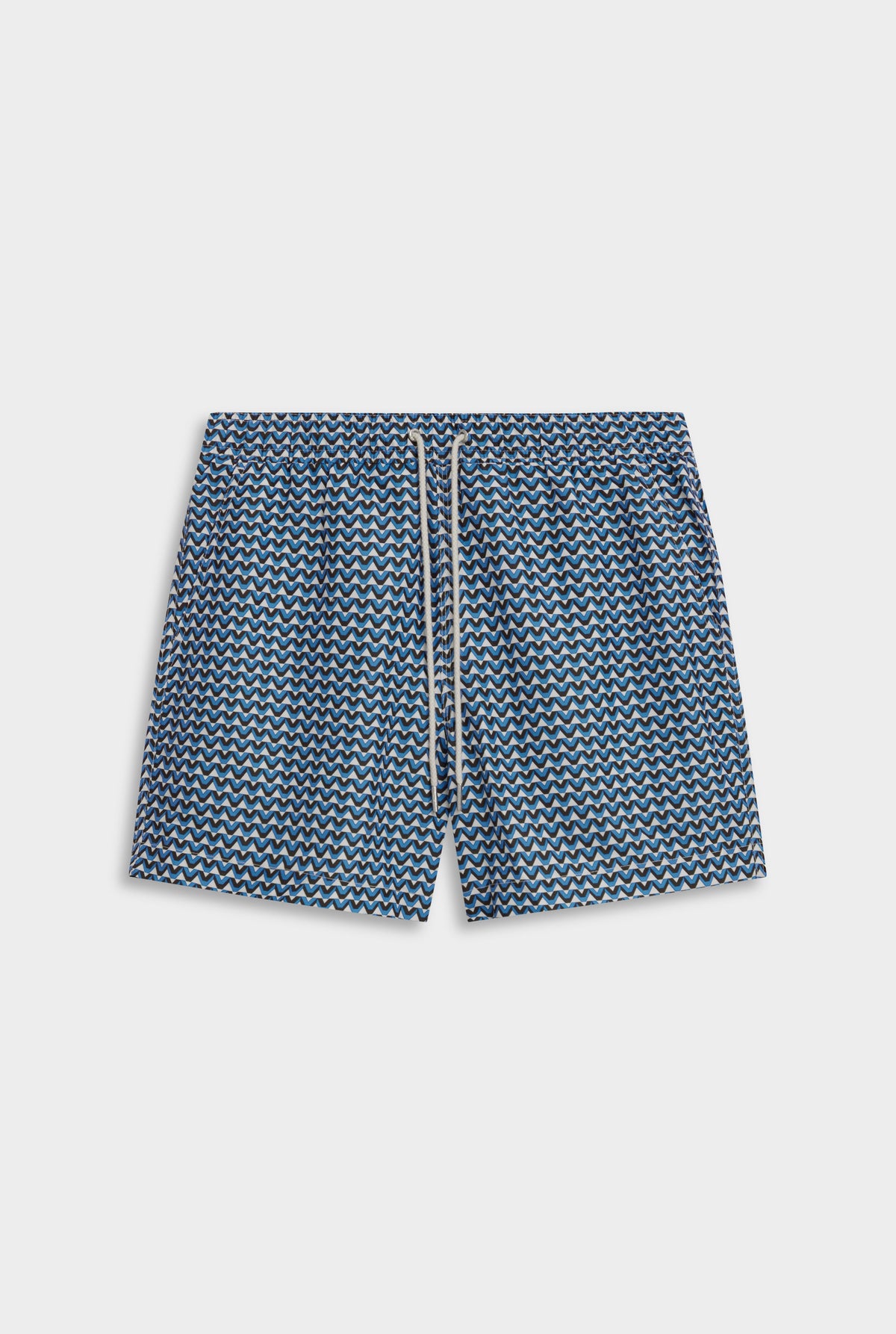 Printed Swim Short - Ocean Blue/Cacao V Monogram [[AU_MEDIA:gid://shopify/MediaImage/27957746630743]]