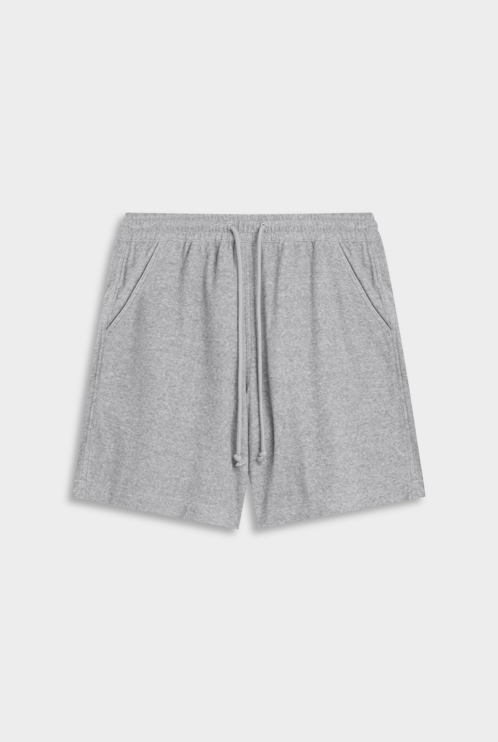 Terry Lounge Short - Grey Marl