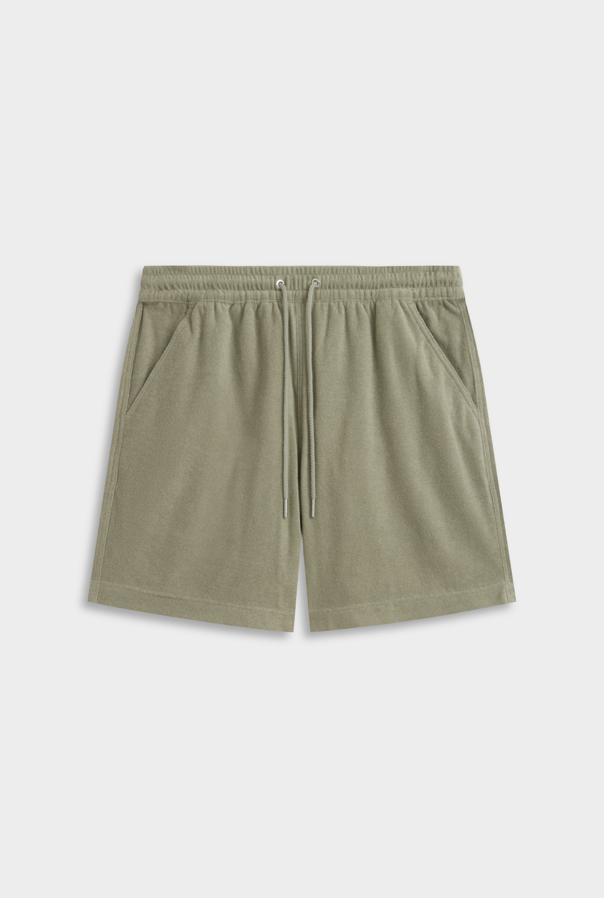 Terry Lounge Short - Olive Taupe
