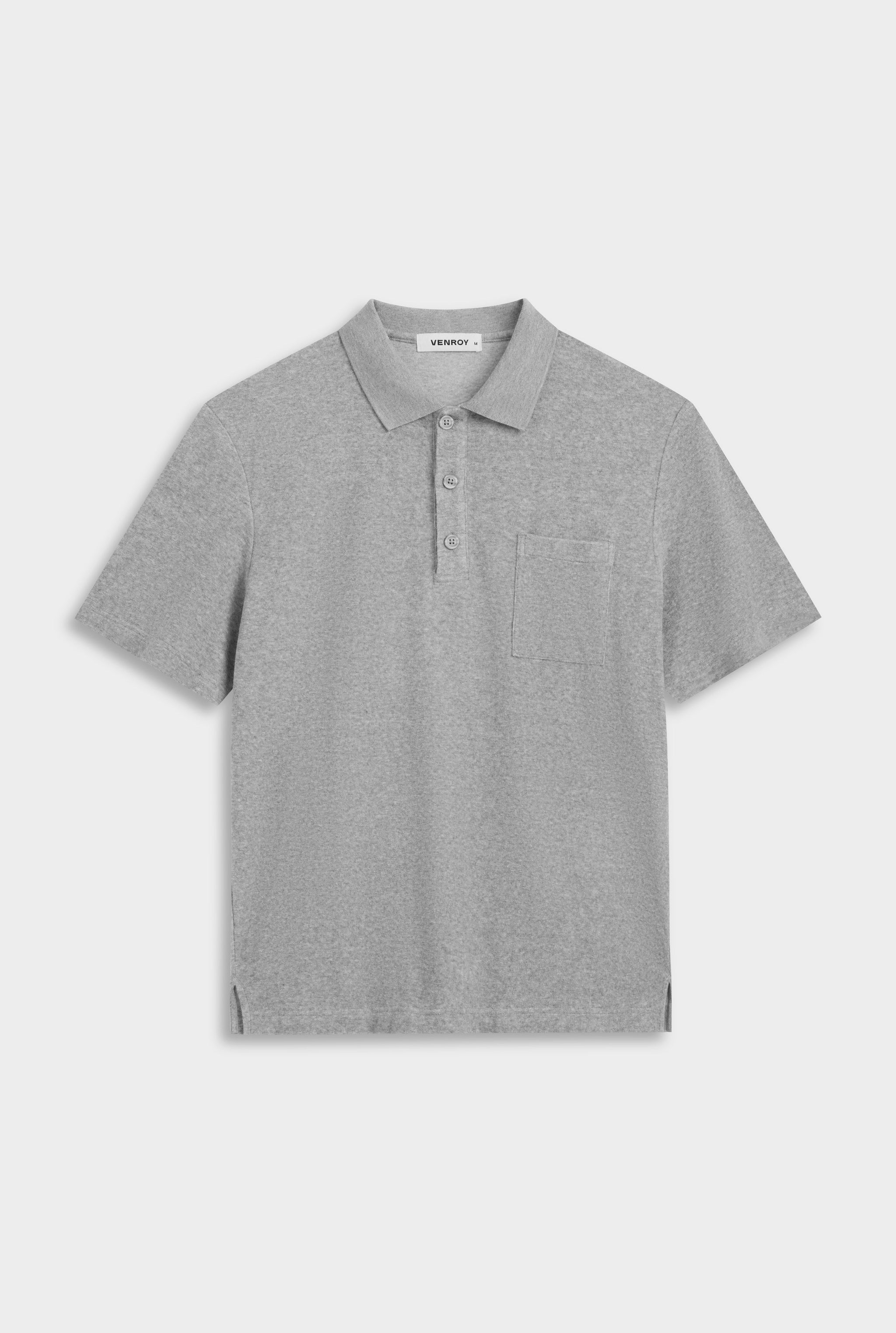 Terry Polo - Grey Marl