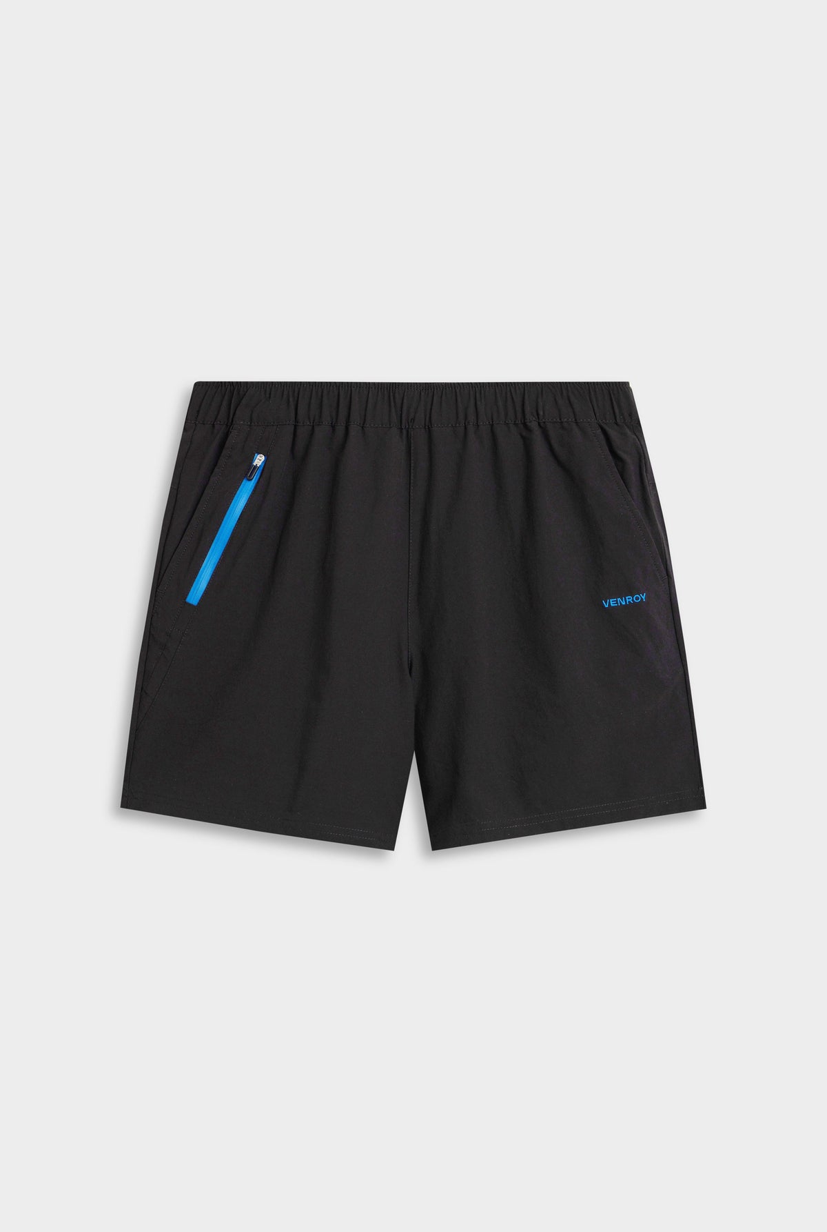 Zip Sports Swim Short - Black