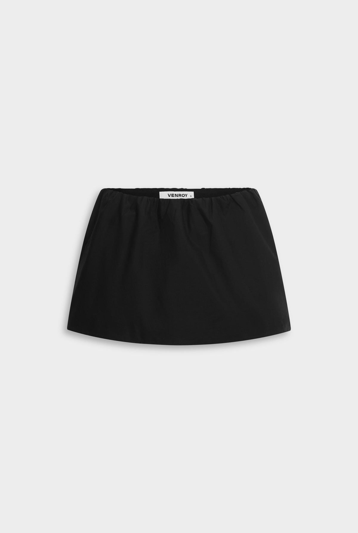 Cotton Elasticated Skort - Black [[AU_MEDIA:gid://shopify/MediaImage/27957889040471]]