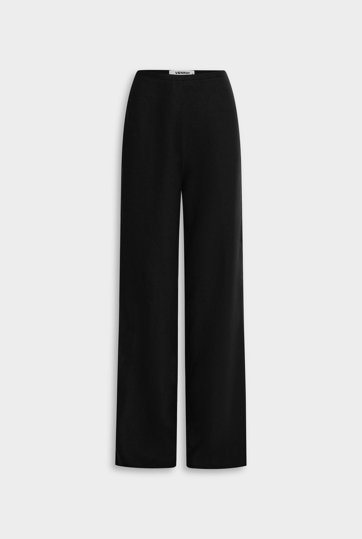 Linen Relaxed Pant - Black [[AU_MEDIA:gid://shopify/MediaImage/27957872918615]]
