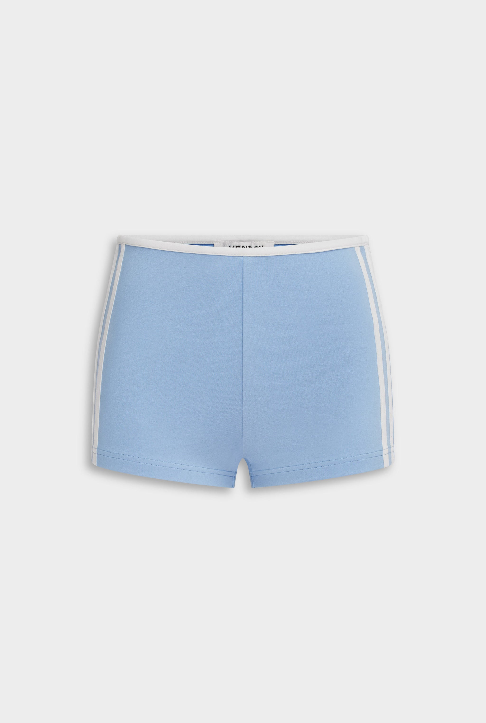 Side Stripe Mini Short - Blue/White