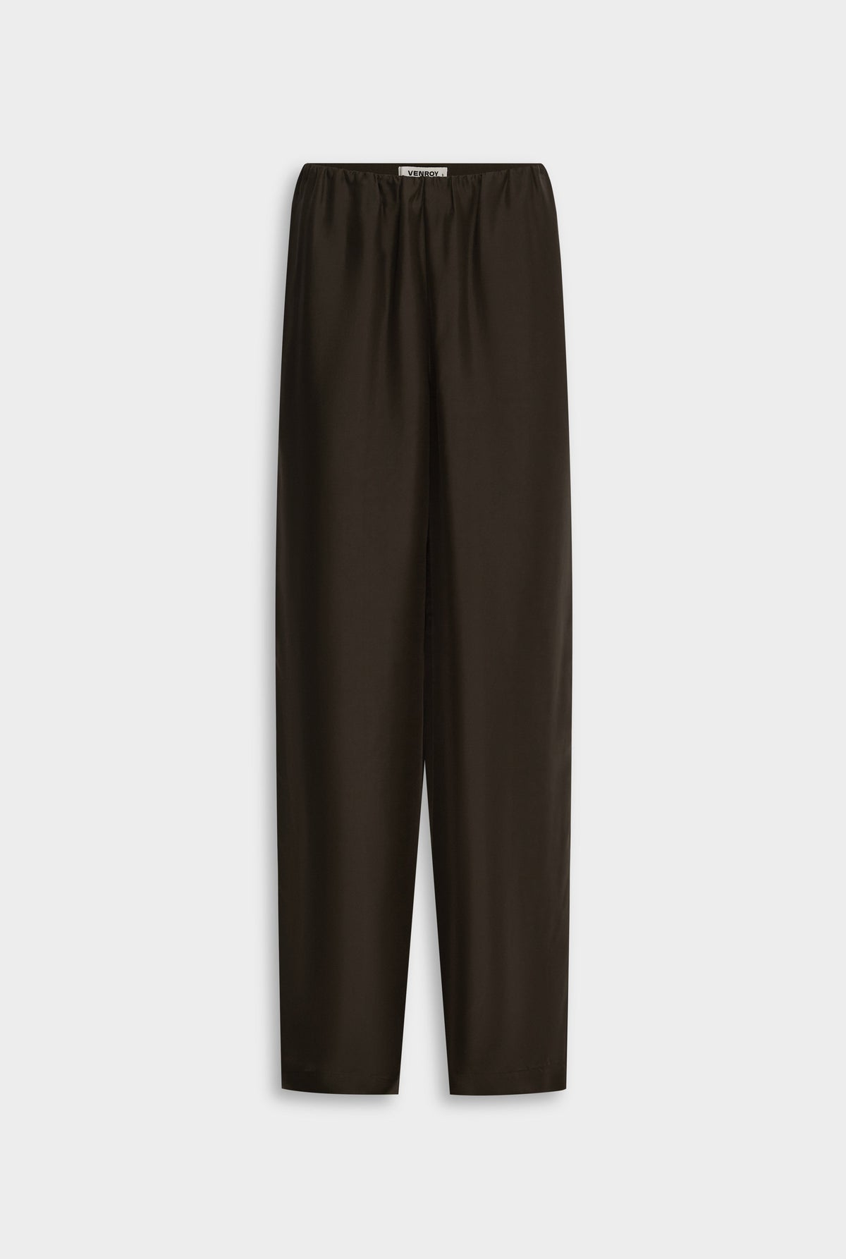 Silk Relaxed Pant - Dark Olive [[AU_MEDIA:gid://shopify/MediaImage/27957869215831]]