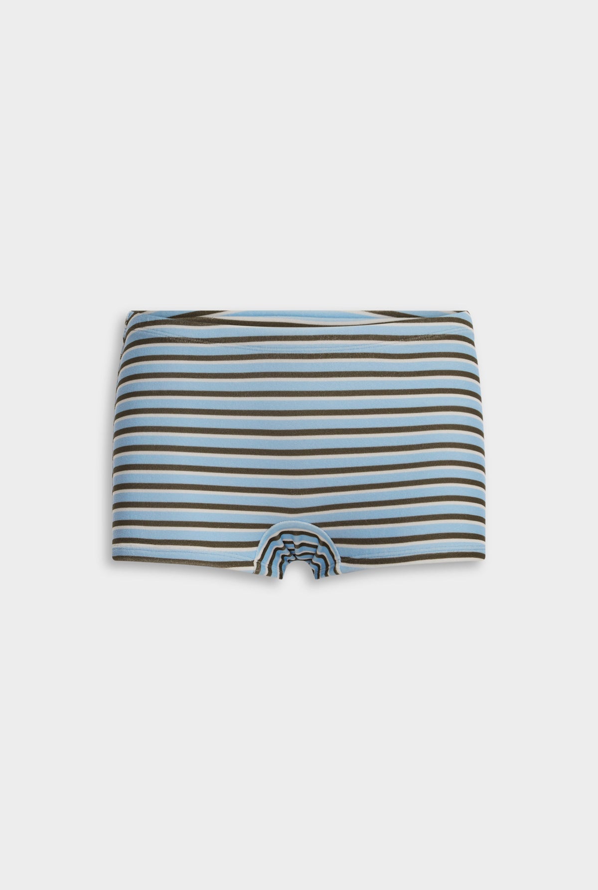 Terry Boy Short - Sky Blue/Olive/White Stripe [[AU_MEDIA:gid://shopify/MediaImage/27957866135639]]