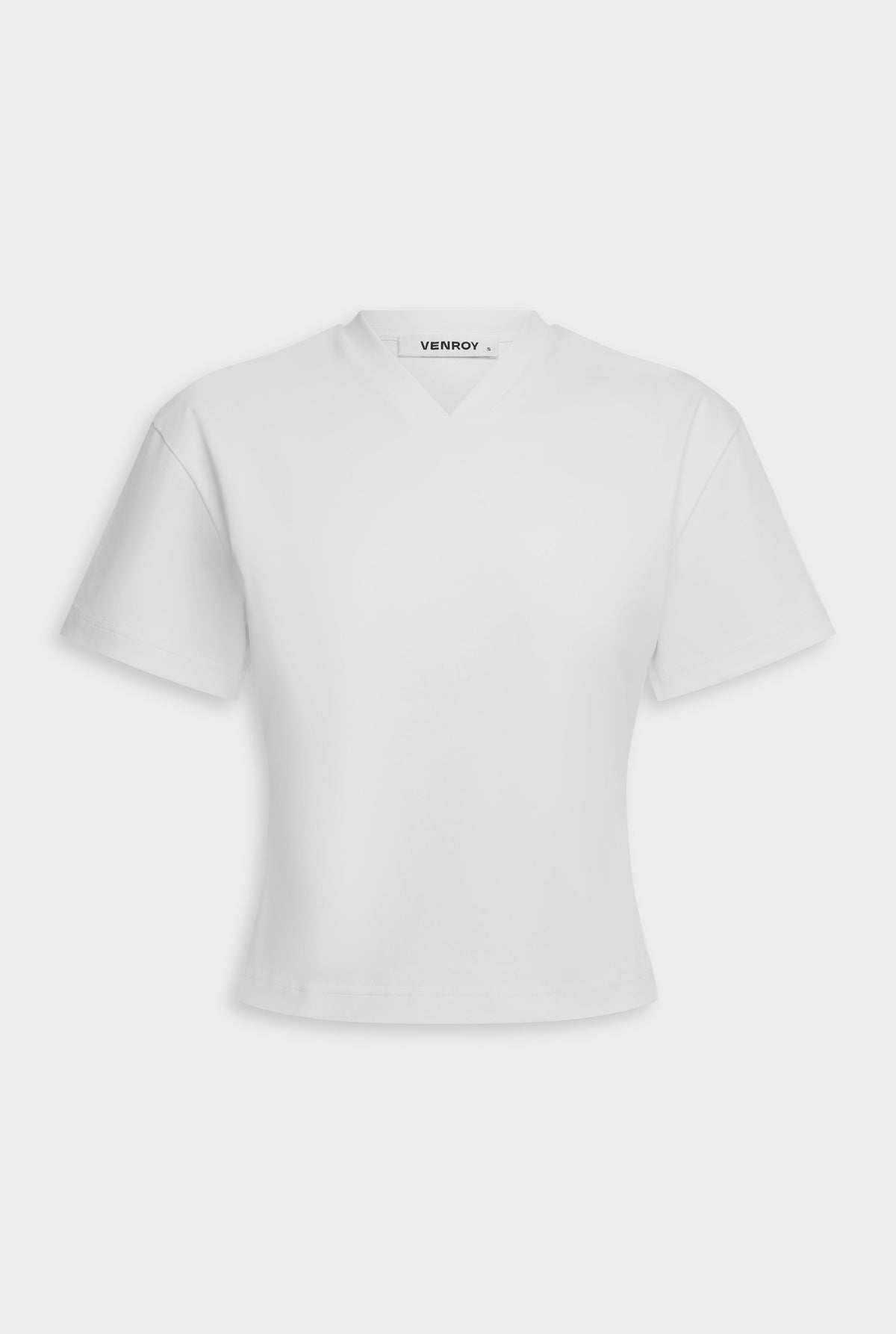 V Neck Tee - Off White