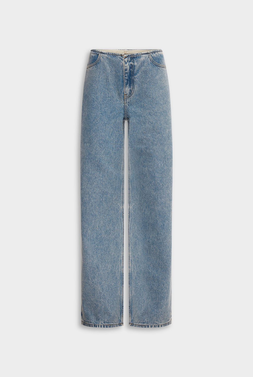 Low Rise Jean - Light Blue