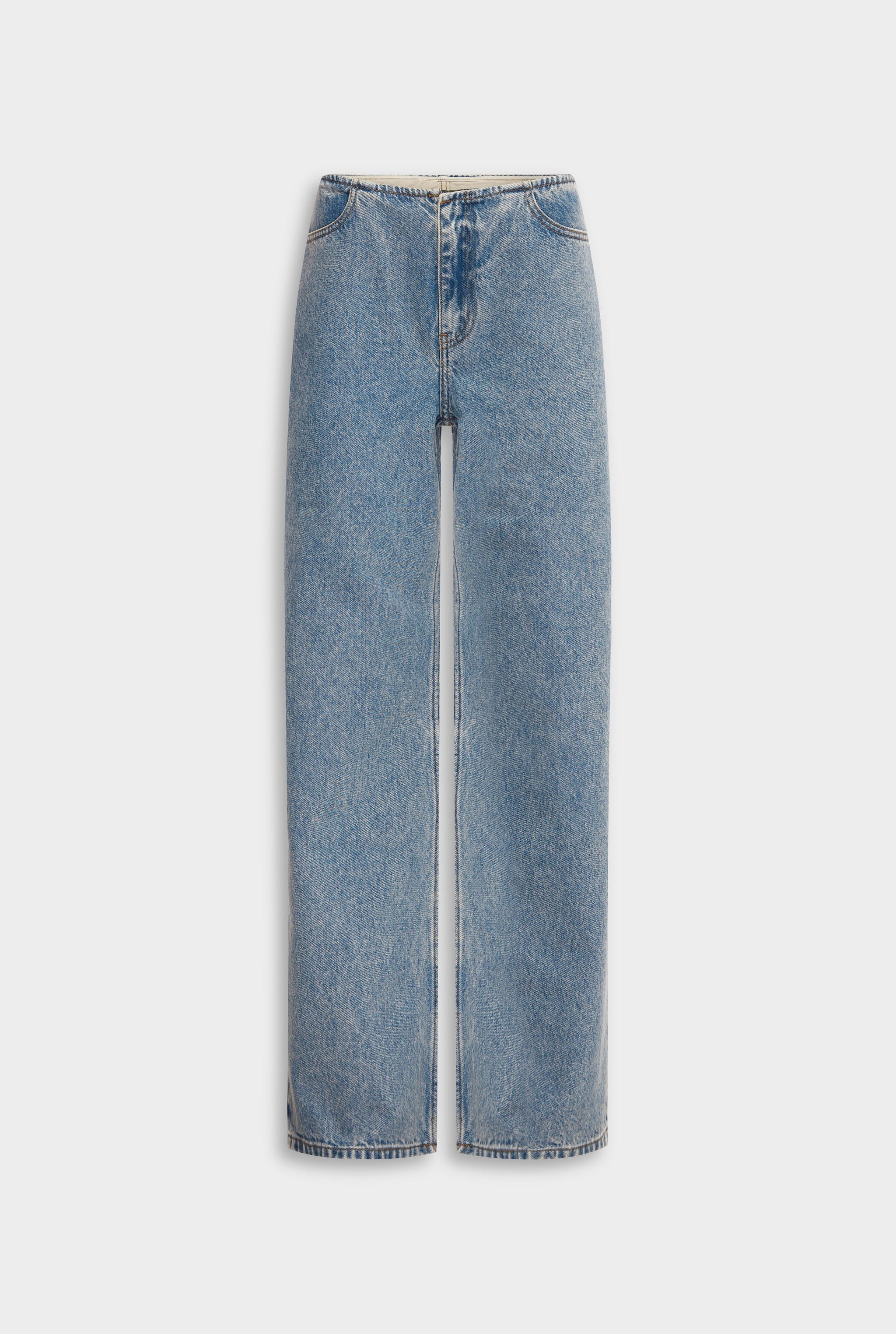 Low Rise Jean - Light Blue