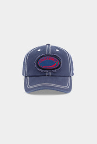 Calabria Washed Cotton Cap - Washed Navy