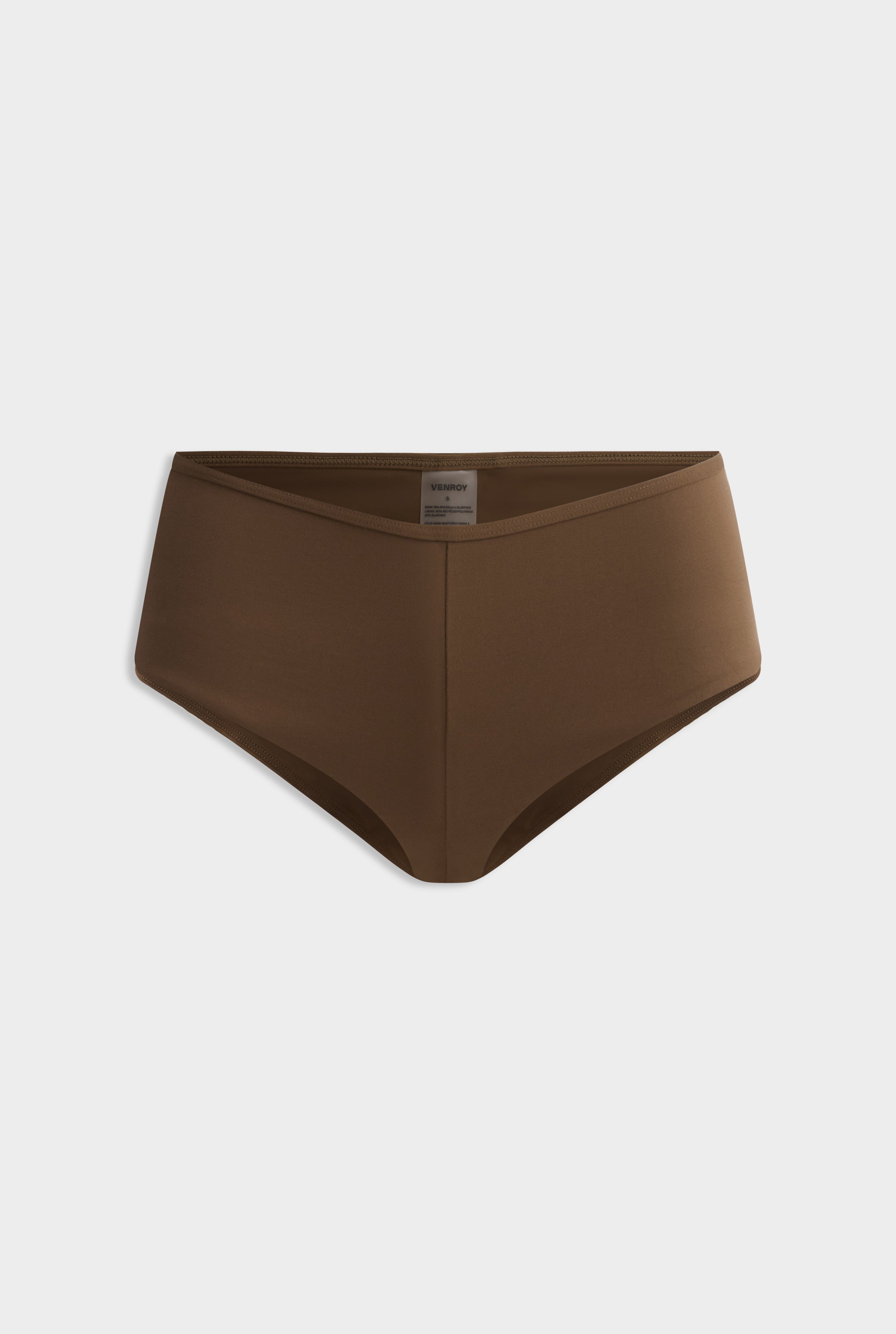 Boyleg Swim Bottom - Cocoa