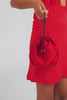 Wool Silk Drawstring Pouch - Red [[AU_MEDIA:gid://shopify/Video/27801821642839]]