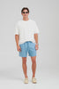 Linen Lounge Short - Ocean Blue [[AU_MEDIA:gid://shopify/Video/27767475142743]]