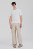 Venroy Rib Ringer T Shirt - White