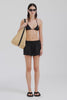 Venroy Linen Lounge Short - Black