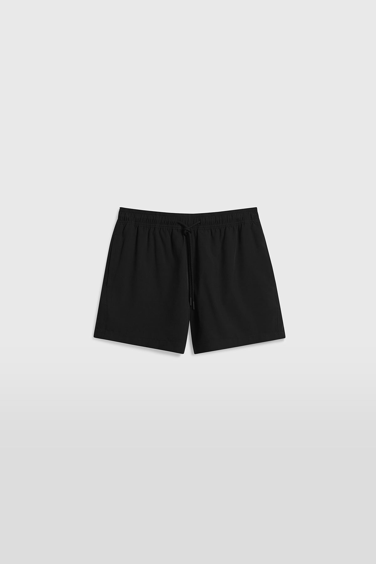 Solid Stretch Swim Short - Black