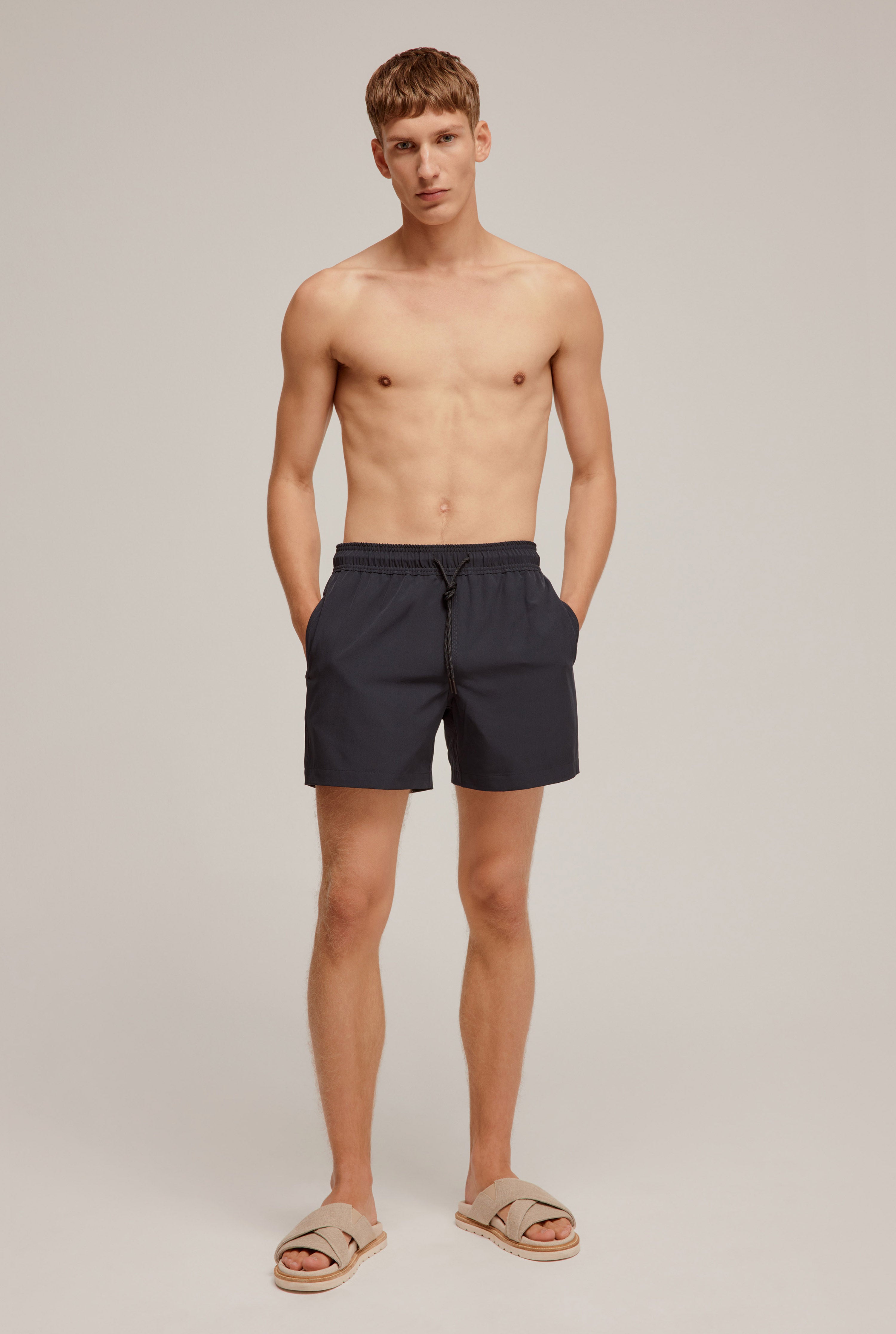 Solid Swim Short - Navy