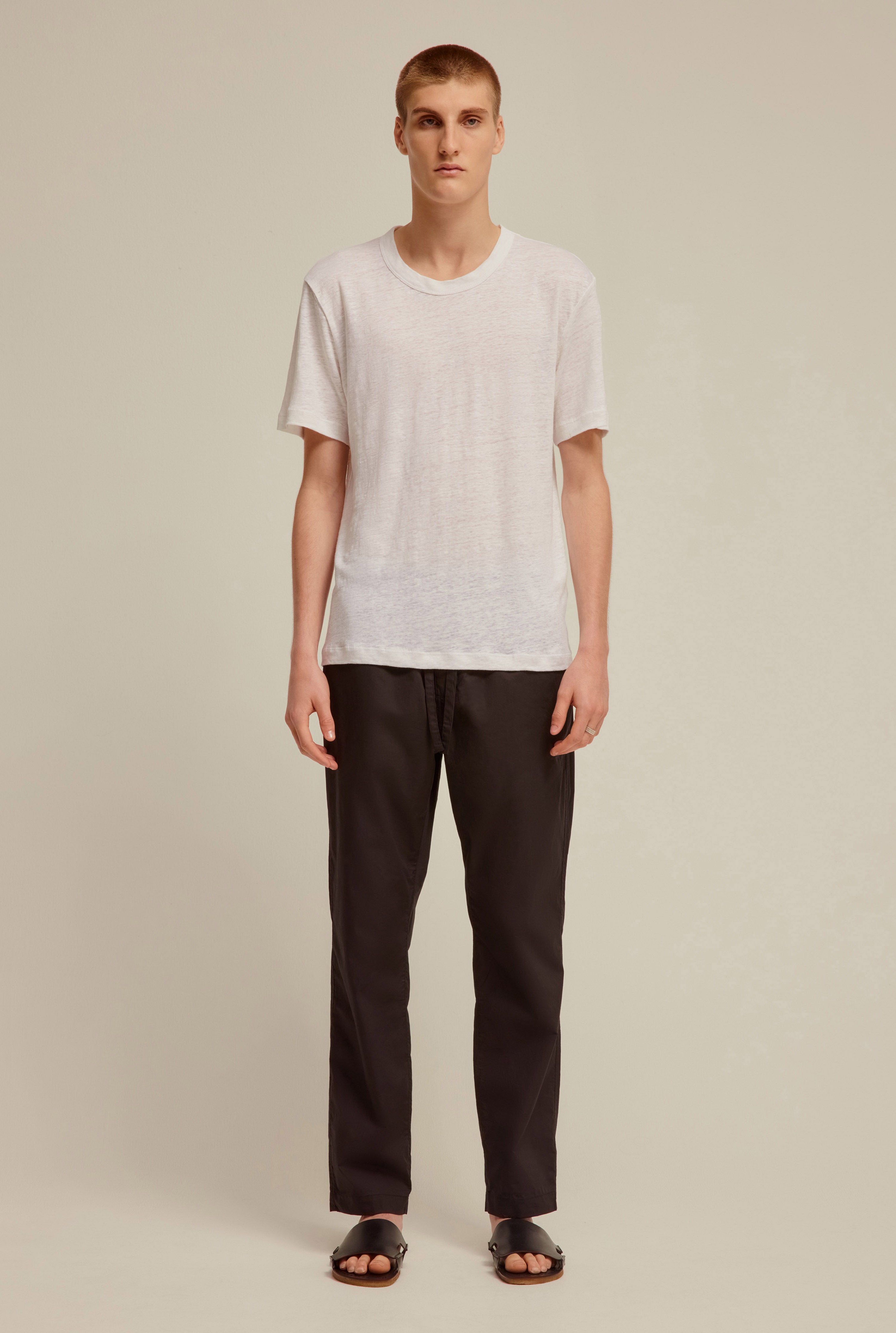Linen T-Shirt - White