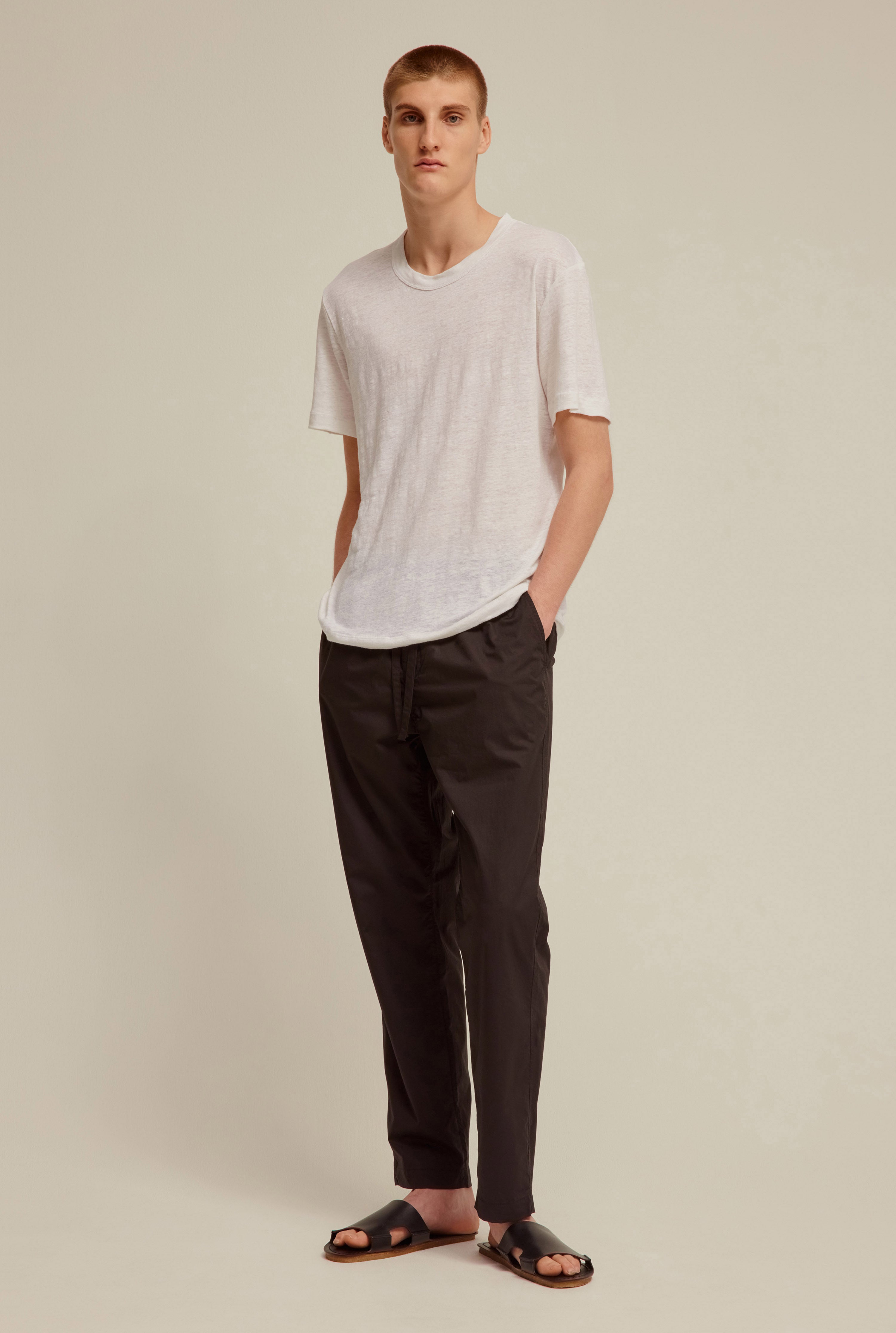 Linen T-Shirt - White