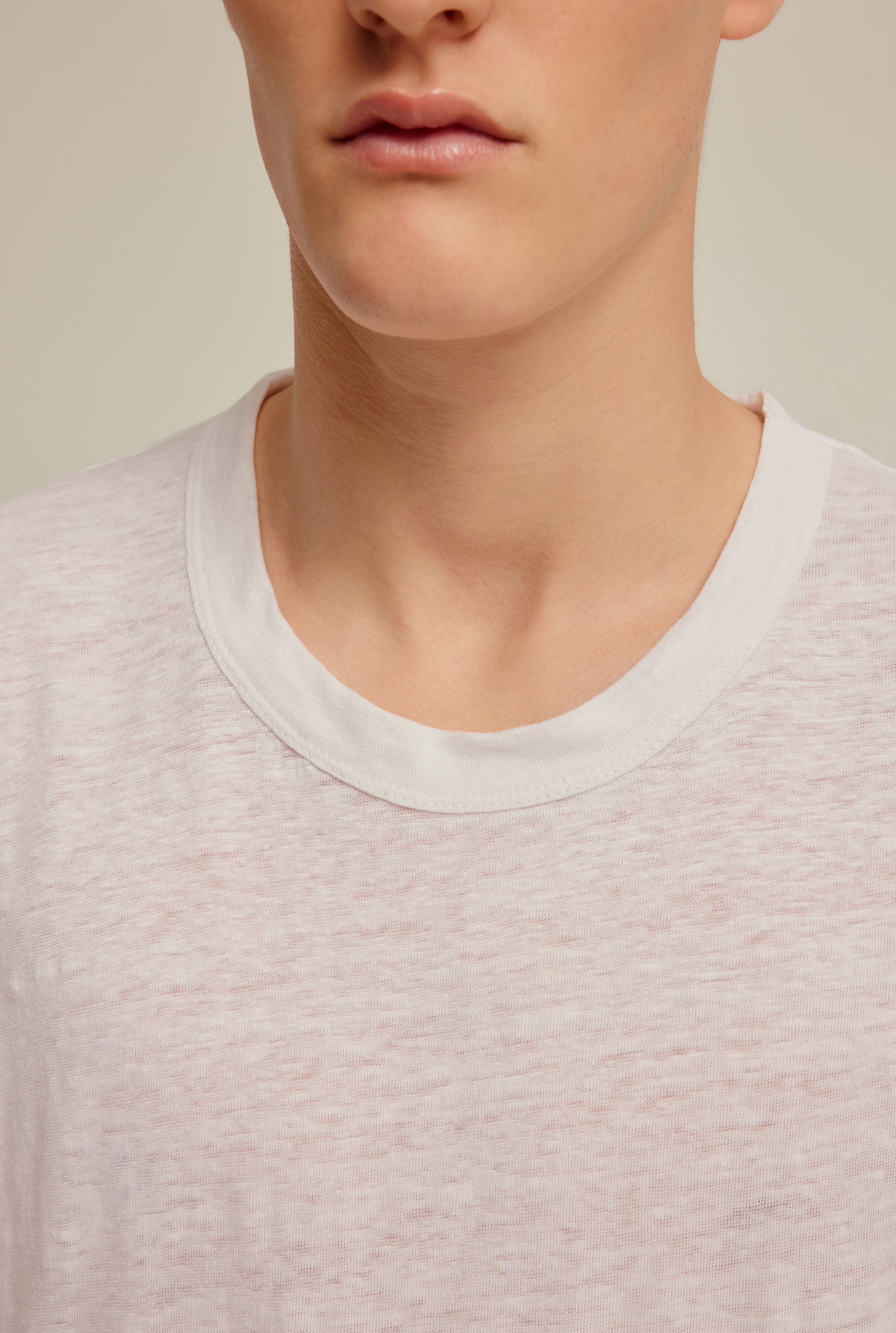 Linen T-Shirt - White