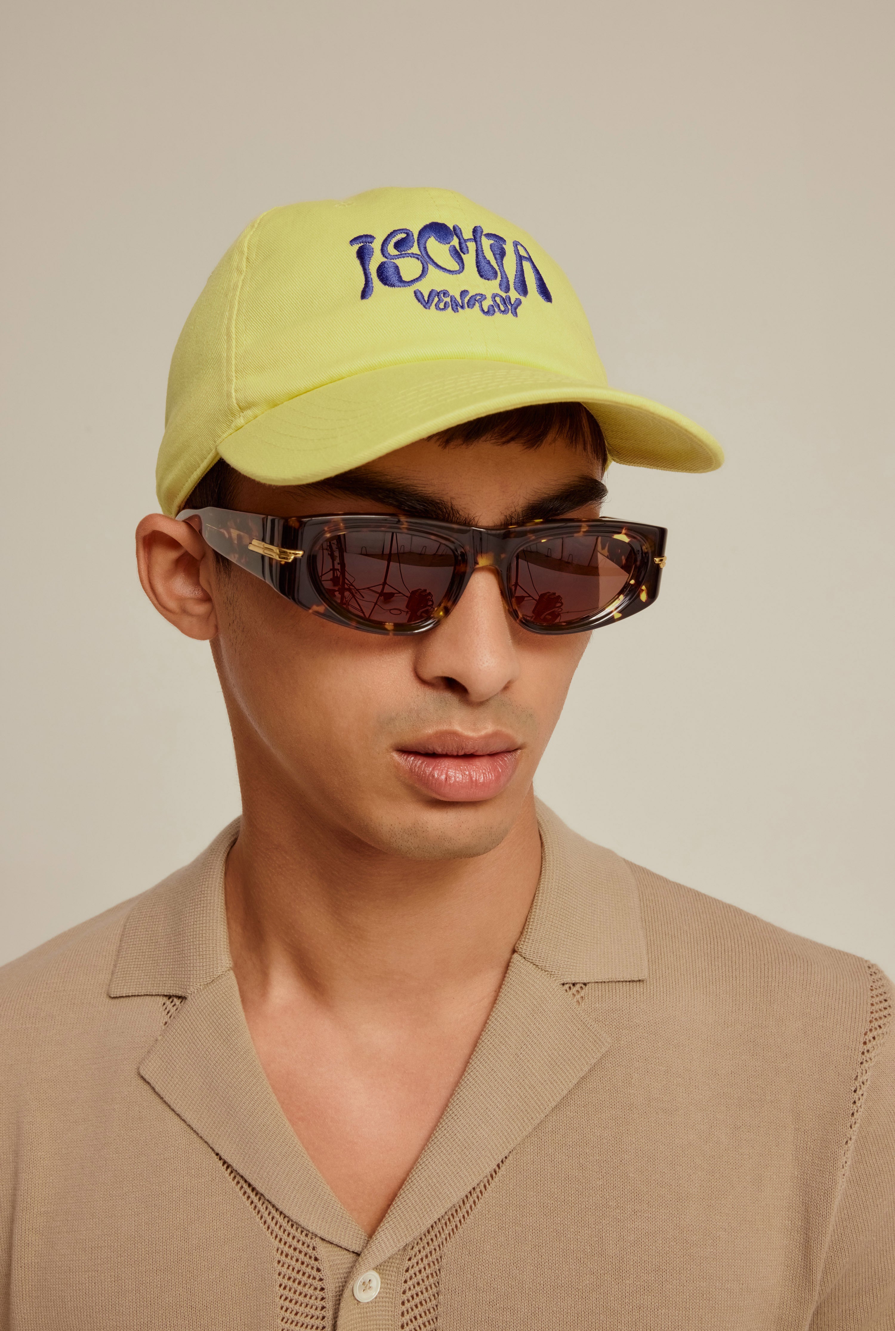 Ischia Cotton Logo Cap - Ischia Pale Yellow
