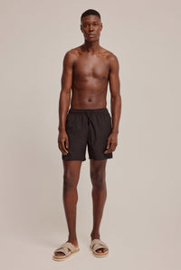 Solid Stretch Swim Short - Black