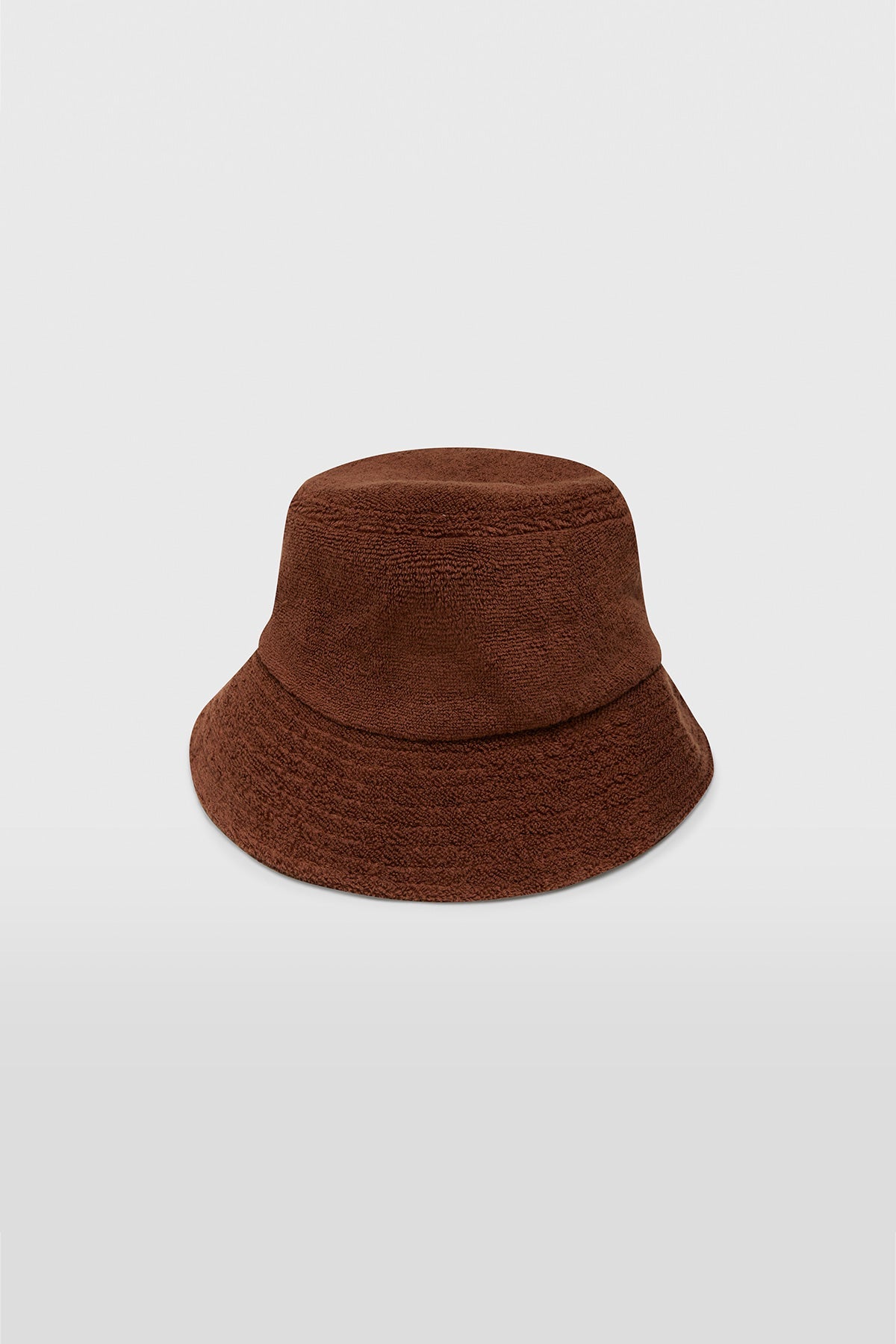 Woven Terry Bucket Hat - Cacao