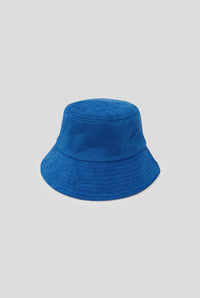 Woven Terry Bucket Hat - Casablanca Blue