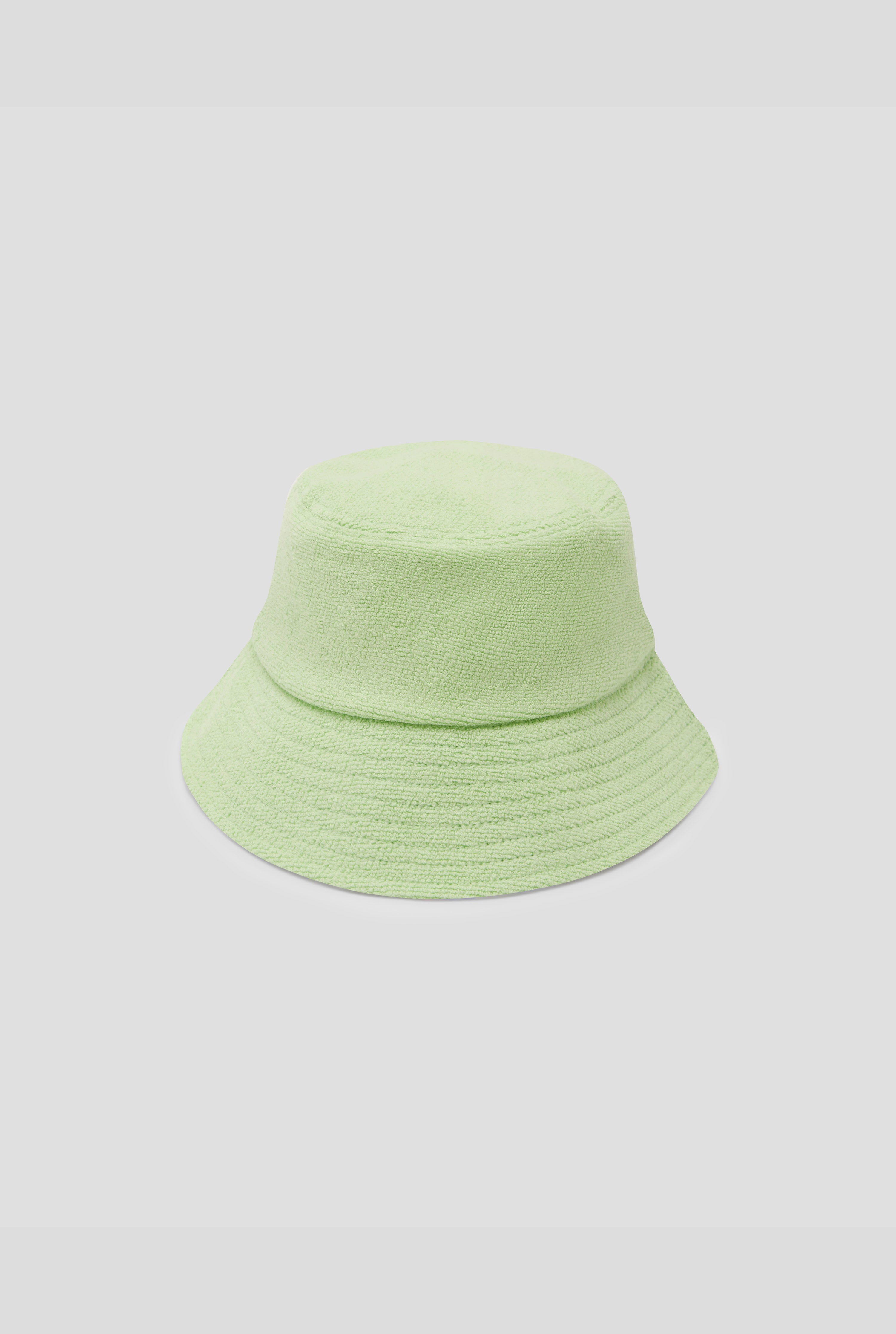 Woven Terry Bucket Hat - Mint Green